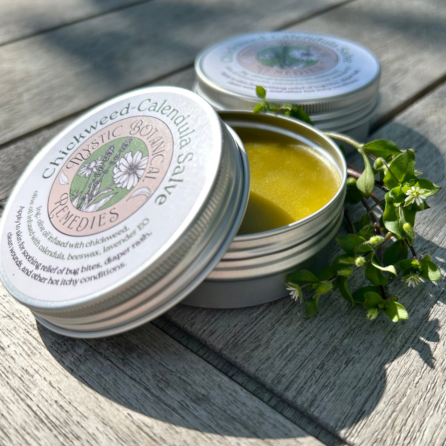 Chickweed-Calendula Salve
