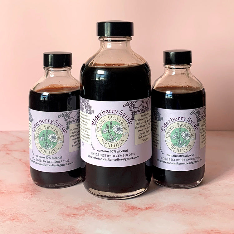 Elderberry Syrup (original, with alcohol) 8 oz
