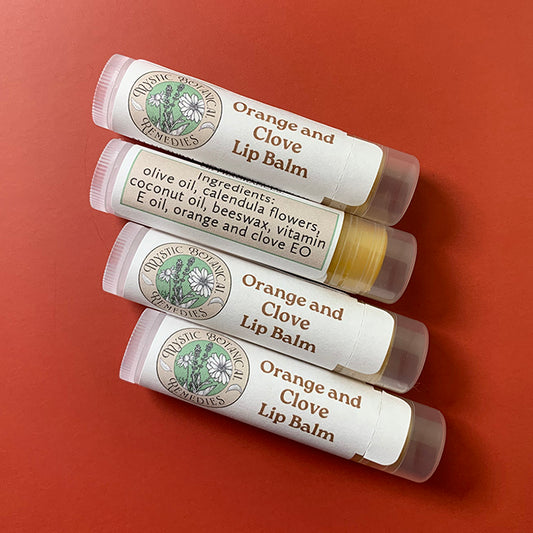 Orange and Clove Lip Balm
